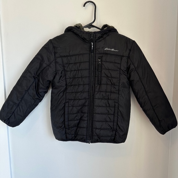 Eddie Bauer Jackets & Coats Eddie Bauer Boys Reversible Black And